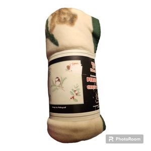 Pfaltzgraff by Crazy Mountain Ultra Soft 50"x60" Fleece Throw